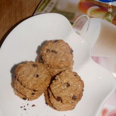 燕麦巧克力豆饼干的做法 燕麦巧克力豆饼干的做法