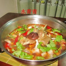 羊肉芋片香锅的做法步骤