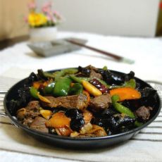 干锅炒牛肉的做法 干锅炒牛肉的做法