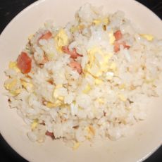 火腿蛋炒饭的做法步骤