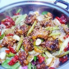 干锅香辣鸡煲的做法 干锅香辣鸡煲的做法