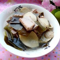杏鲍菇海带排骨汤的做法 杏鲍菇海带排骨汤的做法