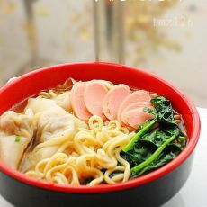 方便馄饨面的做法 方便馄饨面的做法