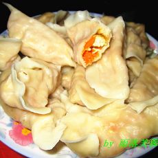 胡萝卜鸡蛋水饺的做法步骤