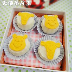 维尼和跳跳虎冰皮月饼的做法 维尼和跳跳虎冰皮月饼的做法