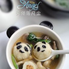 熊猫包心鱼丸的做法步骤