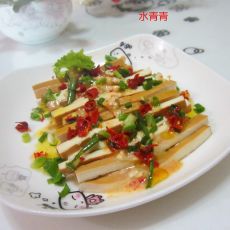 乳香卤豆腐丝的做法 乳香卤豆腐丝的做法