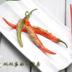 酿尖椒的做法 酿尖椒的做法
