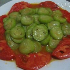 番茄炒丝瓜的做法步骤