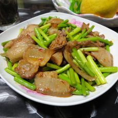 蒜苔回锅肉的做法步骤