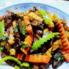 孜然鸡心土豆条的做法步骤