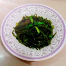 韭香孜然海带丝儿的做法 韭香孜然海带丝儿的做法
