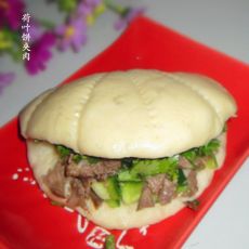 荷叶饼夹肉的做法步骤