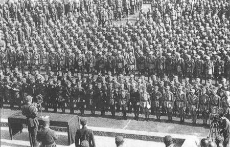 蒋介石发起十万知识青年从军运动