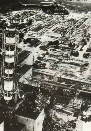 苏联发生切尔诺贝利核泄漏事故