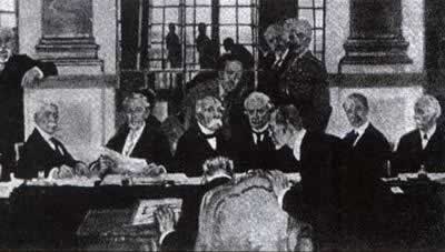 巴黎和会决定将德国在山东的权益转给日本
