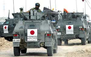 日本自卫队开始驻扎伊拉克