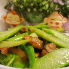 芥兰炒腊肉的做法 芥兰炒腊肉的做法
