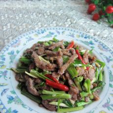 香菜牛肉丝的做法步骤